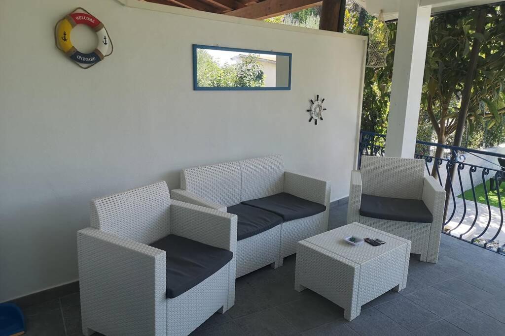 קפיטלו Villa Cilento Mare, Bellissima Con Ampio Giardino מראה חיצוני תמונה